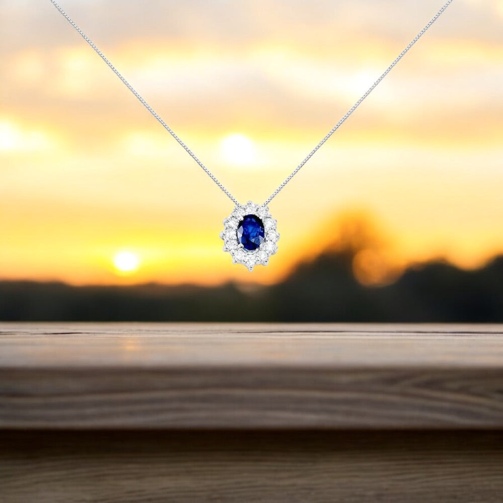 Collana zaffiro