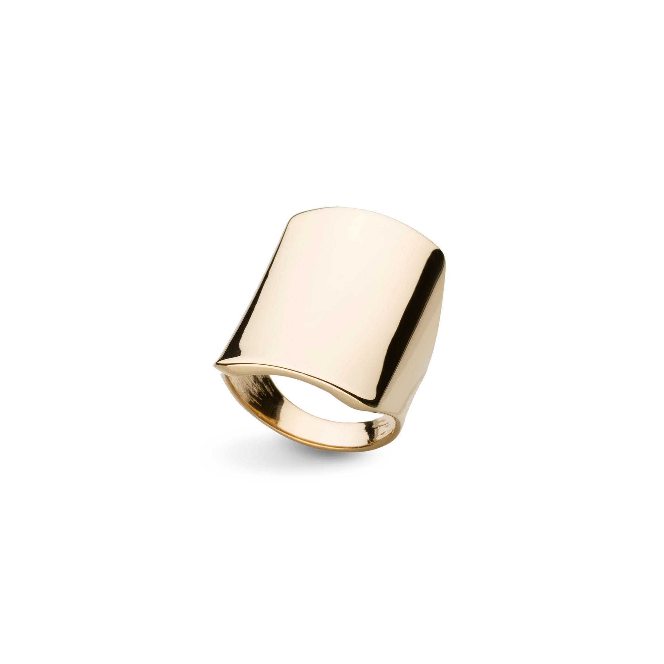 Bright Saddle Ring