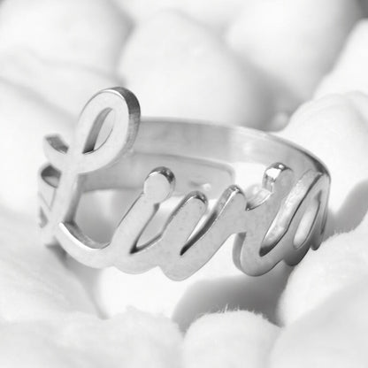 Anello personalizzato