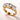 Anello Trilogy Pietra Bianca